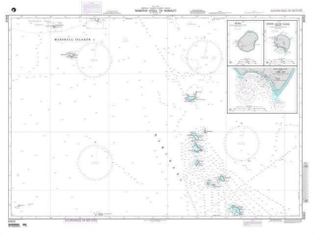 NGA Chart 81012: Namorik Atoll to Nonouti (OMEGA)