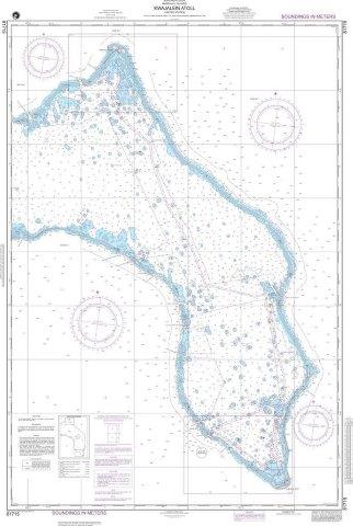 NGA Chart 81715: Kwajalein Atoll (Marshall Islands)