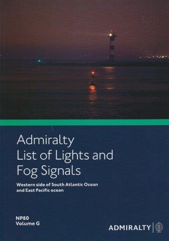 Admiralty List of Lights and Fog Signals Vol. G