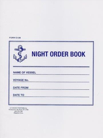 Night Order Book