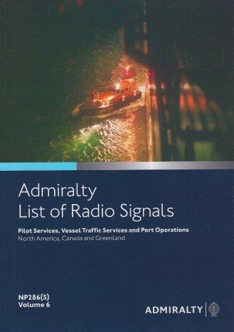 Admiralty List of Radio Signals (ALRS): Volume 6 - Part 5, (Americas and Antarctica)