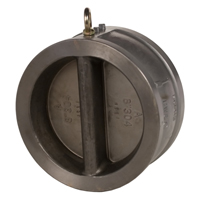 Cast Iron Duo-Check Valve, Bronze Disc, NBR Seat - DN200 / 8"