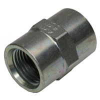 Female Straight Adapter Thread BSP Taper - CS - Main Length: 35 mm