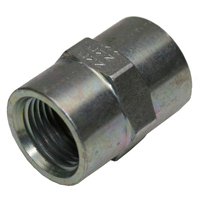 Female Straight Adapter Thread NPT - CS - Main Length: 30 mm