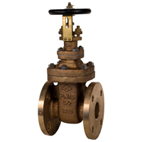 PN16 Bronze Gate Bolted Bonnet Valve - Size 50