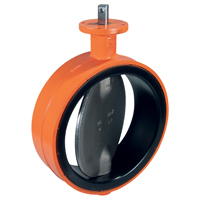 Series EVS Wafer Butterfly Valve, DN600, PN16, Gear Operated