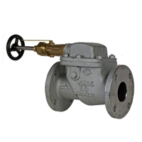 5K Cast Steel Vertical Storm Valve - 50