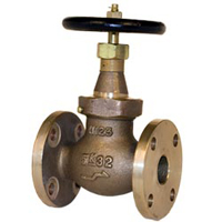 5K Bronze SDNR UB Globe Valve - 15