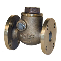 5K Bronze Swing Check Valve - 25