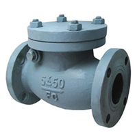 5K Cast Iron Swing Check Valve - 65