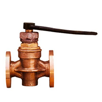 5K Bronze Cocks Valve - 2 Way - 65