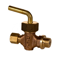 16K Bronze Cocks Valve - U - 06