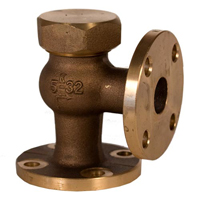 5K Bronze Angle Lift Check Valve - 25