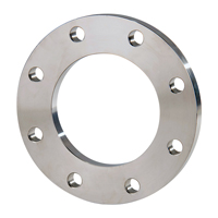 Flat Faced Slip-On Flanges DIN PN6 Steel - 80