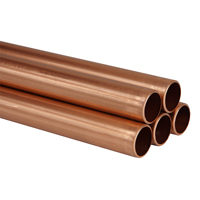 Straight Copper Tubes - 54.0 mm O.D. x 2.0 mm Wall Thickness