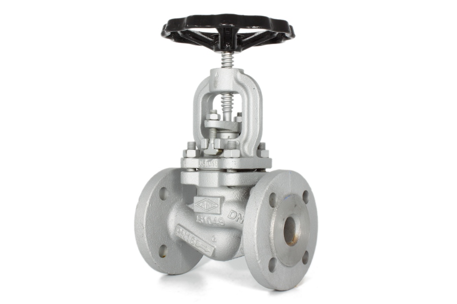 Flanged Globe Valve, Bolted Bonnet, Gland Seal Rising Stem, Fix Plug
