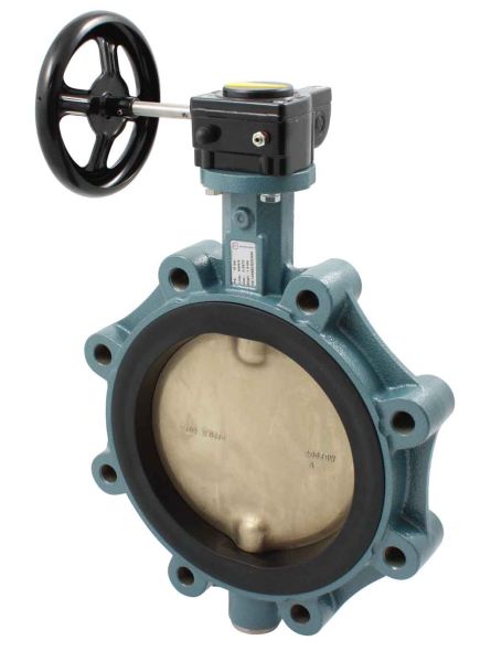 Anflansch-Klappe/S-Antrieb, Worm Gear