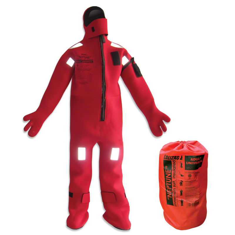 LALIZAS Immersion Suit 'Neptune',SOLAS,Universal, Insulated - with neoprene gloves