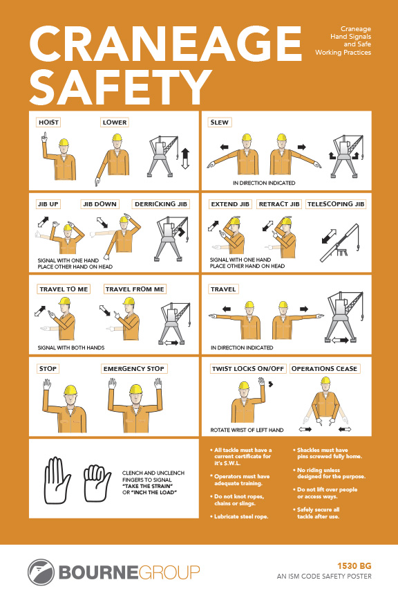 Craneage Safety 300mm x 457mm