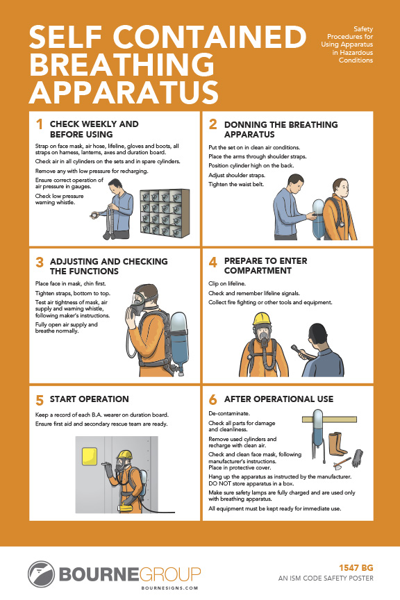 Self Contained Breathing Apparatus 300mm x 457mm