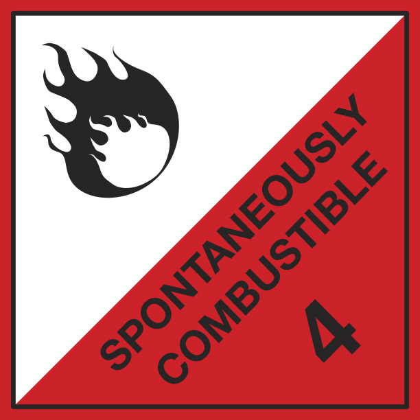 Spontaneously Combustible (4) 250mm x 250mm