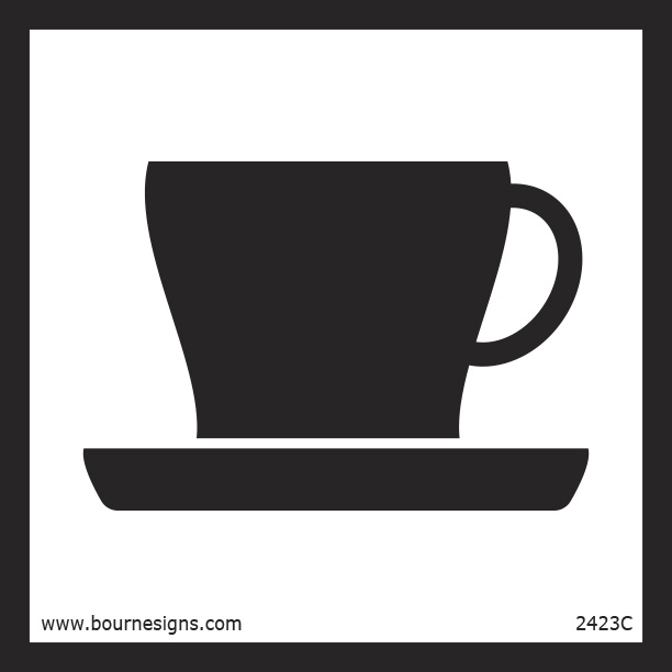 Coffee Shop 150mm x 150mm