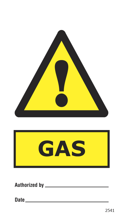 Gas (10 per pack) 75mm x 150mm