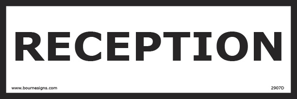 Reception 300mm x 100mm