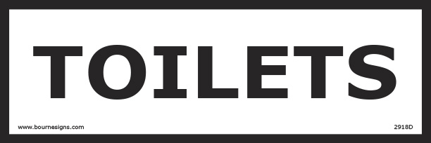 Toilets 300mm x 100mm