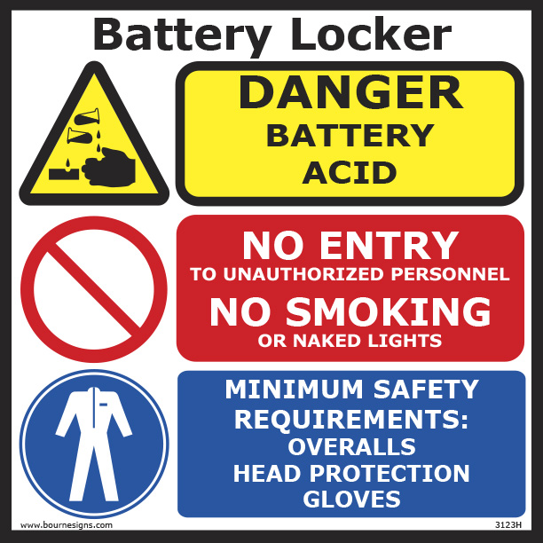 Battery Locker 300mm x 300mm