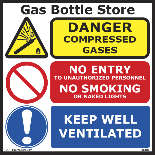 Gas Bottle Store 300mm x 300mm