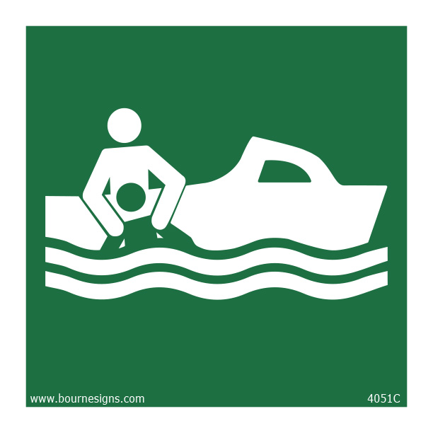 Rescue Boat 150mm x 150mm