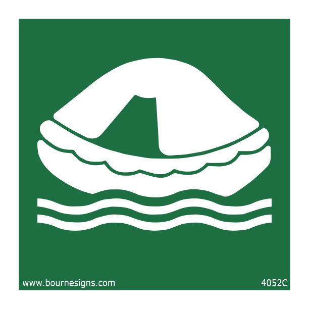 Liferaft 150mm x 150mm