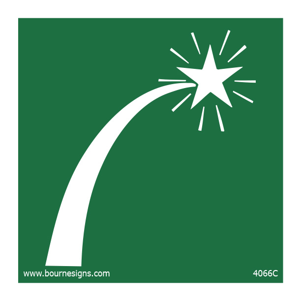 Survival Craft Distress Signals 150mm x 150mm