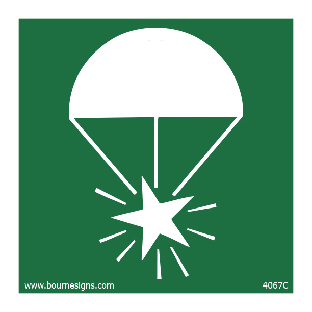 Rocket Parachute Flares 150mm x 150mm