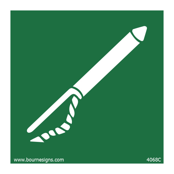 Line-throwing Appliance 150mm x 150mm