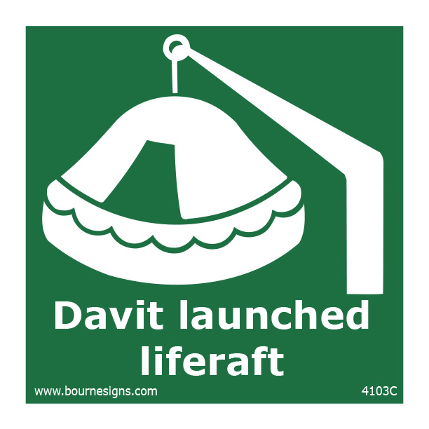 Davit Launched Liferaft 150mm x 150mm
