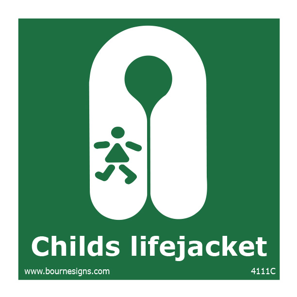 Child's Lifejacket 150mm x 150mm