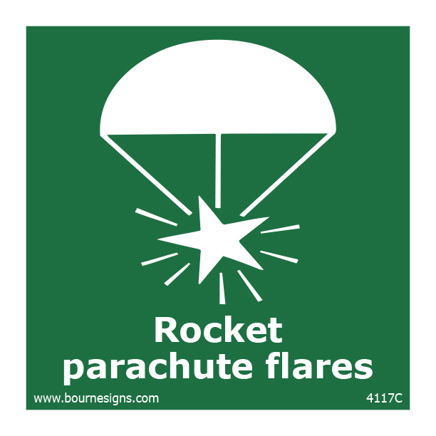 Rocket Parachute Flares 150mm x 150mm