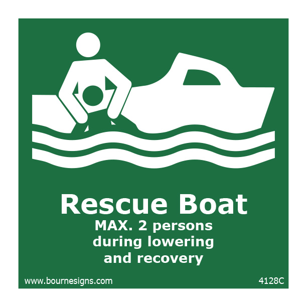 Rescue Boat (Max 2 Persons) 150mm x 150mm