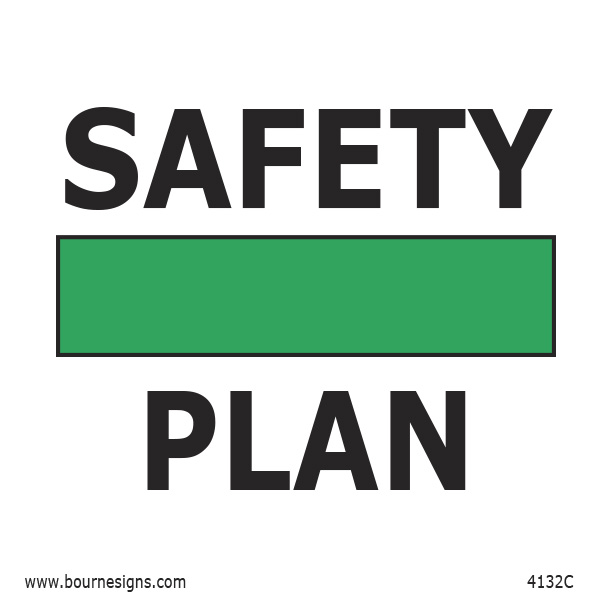 Safety Plan 150mm x 150mm
