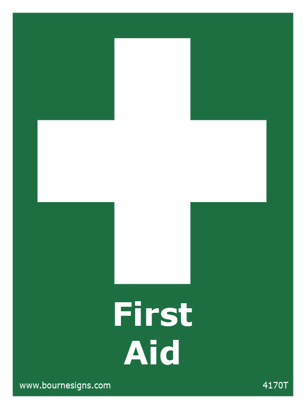 First Aid 150mm x 200mm