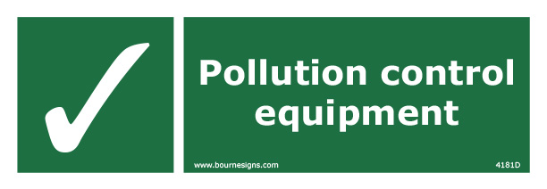 Pollution Control Equipment 300mm x 100mm