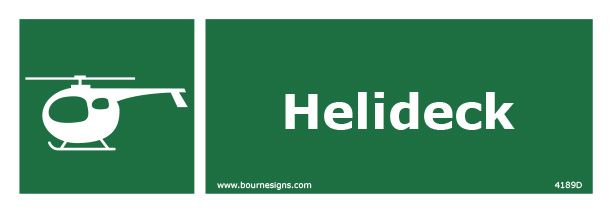 Helideck 300mm x 100mm