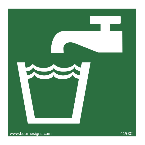 Drinking Water 150mm x 150mm