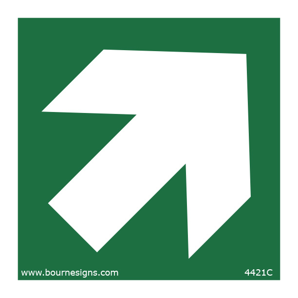 Arrow (Diagonal) 150mm x 150mm