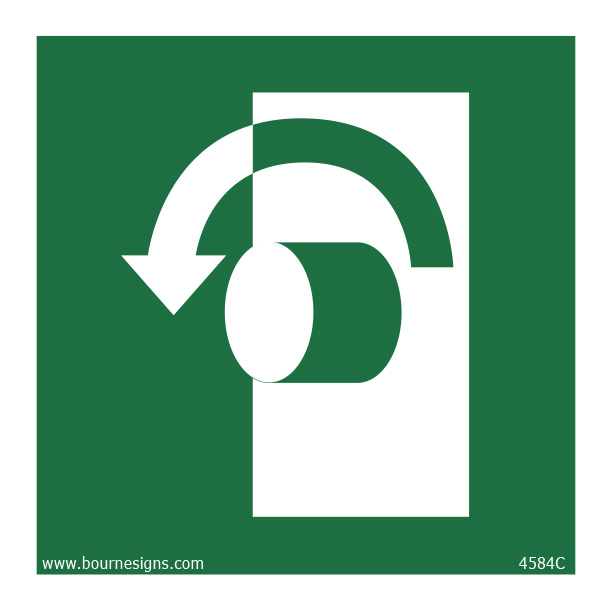 Turn Anti-clockwise to Open 150mm x 150mm