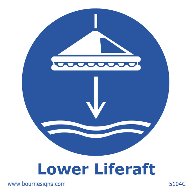 Lower Liferaft 150mm x 150mm