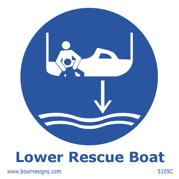 Lower Rescue Boat 150mm x 150mm