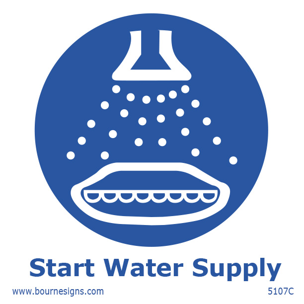 Start Water Supply 150mm x 150mm